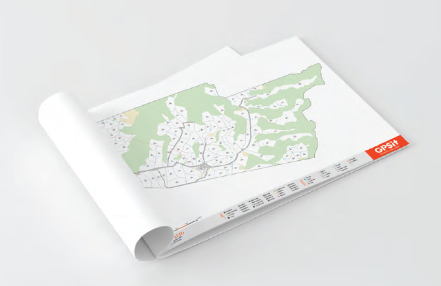 100-leaf farm map pad